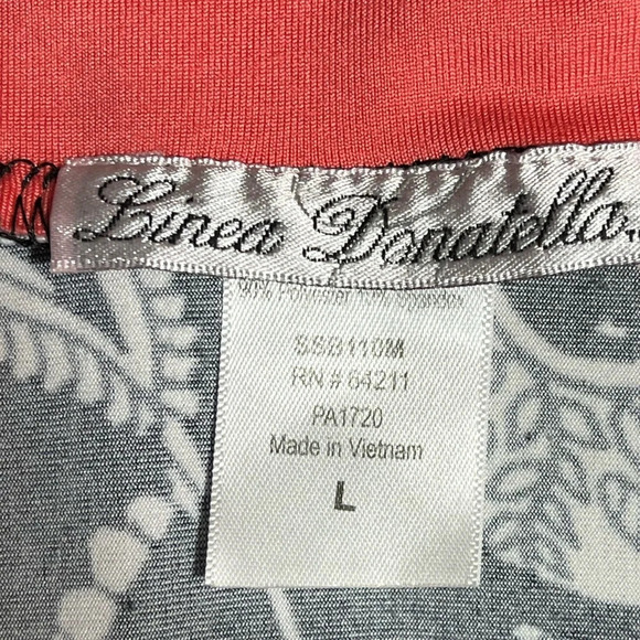 Linea Donatella womens racerback sleeveless dress size Large - Picture 6 of 6